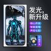 Para capa de celular Apple 14Pro iphone13 luz de chamada 15 novo 16plus animação 12 maré masculina