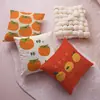 Cojín de cabecera auspicioso estilo chino con diseño de caqui, Almohada de sofá para celebración de inauguración temática de frutas, Cojín de cama, Al por mayor
