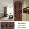 Pintura Decorativa de Parede de Fundo para Sala de Estar com Folha de Ginkgo em Estilo Pintado à Mão, Vintage, Feito Sob Medida, Transfronteiriço, com Papel de Parede de Sensação Antiga de Alto Padrão