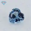106 # Pedras Soltas de Espinélio Sintético Atacado Gema Azul Artificial Fundo Pontiagudo Superfície do Anel Redondo Formato de Ovo Combinação Retangular