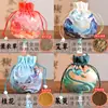 Festival Chongyang Saco Perfumado de Cornus officinalis Artesanato Pacote de Material DIY Bolsa Vazia Bolsa Pingente de Artemísia e Osmanthus Presente
