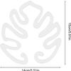 Vários formatos de suportes para plantas Suportes para plantas em formato de flor Galhos de bambu com formato de casco de tartaruga Crescimento de plantas em ambientes internos e externos