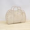 Cesta de Ducha Portátil de Plástico con Forma de Diamante Grande, Cesta de Plástico para Artículos Varios, Cesta de Almacenamiento para Baño, Cesta de Artículos de Tocador Ensamblada, Cesta Suave