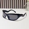 Venta Directa de Fábrica de Gafas de Sol Nuevas Estilo Futurista Y2K Transfronterizas Europeas y Americanas para Ciclismo al Aire Libre, Deportes y Conducir