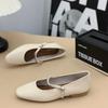 Sapatos Femininos Rasos de Solado Macio e Confortáveis, Nova Moda Outono 2026, Sapatos Rasos Elegantes para Mulheres para Uso Externo com Saias