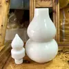 Adornos de Calabaza de Jade Blanco, Decoraciones de Feng Shui para el Hogar con Calabaza de Jade Blanco, Artículos de Puesto Callejero, Regalos y Artesanías de Jade