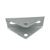 Accesorios Conector Triangular de Soporte Fotovoltaico Panel Solar de Ángulo Recto Cuatro Agujeros Ocho Agujeros Galvanizado en Caliente