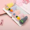 Nuevo Clip de Pico de Pato de Felpa para Niños Otoño e Invierno Coreano Lindo de Dibujos Animados Clip Lateral Popular en Internet Clip para Flequillo Accesorios para el Cabello Combinables