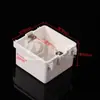 Caja de montaje de caja inferior oculta tipo PVC86 caja oculta enchufe de interruptor universal 50 caja de conexiones ignífuga caja de cables de plástico