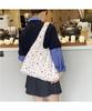 Bolsa Colete Doce Coreana de Desenho Animado em Relevo, Bolsa Versátil de Ombro Único para Saídas Diárias, Bolsa Tote Fresca de Grande Capacidade