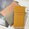 Estuche de Cuero para Gafas Estuche de Gafas de PVC con Broche Estilo Ins Bolsa de Almacenamiento para Gafas de Sol Bolsa de Gafas Impermeable Portátil