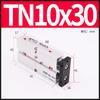 Cilindro de haste dupla de eixo duplo TDA/TN10 * 10X15/20/30/40/50/60/70/80/100/125/150