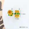 Pulsera de accesorios diy de oro antiguo de larga data pulsera con cuentas ojos de libélula coloridos cuentas cilíndricas accesorios de joyería para mujer