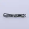 Cordones elásticos de 4 mm en stock, cinturillas, cordones elásticos deportivos y casuales, cordones perezosos sin atar, cordones planos de 0.4