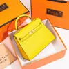 Bolso Kelly de Alta Gama de Segunda Generación para Mujer, Nuevo Bolso de Hombro Cruzado de Moda Primavera-Verano 2026, Bolso de Mujer de 25 cm