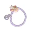 Con anillo decorativo para el pelo color cuerda elástica alta banda de goma en caja lindos accesorios para el pelo de bebé niños oso no daña el pelo