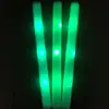 Palitos Fluorescentes de Colores Personalizados, Palitos Fluorescentes de Esponja, Palitos Luminosos de Espuma, Accesorios para Animación de Bares, Palitos Intermitentes con Logo Personalizado
