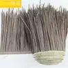 No Inflamable para Exteriores, Ignífugo, Aleación de Aluminio, Paja Artificial, Tejas de Plástico Decorativas de Césped Artificial para Techos Descripción