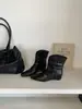 Botines de plataforma de aumento de altura para mujer 2026 primavera/otoño, botines sencillos con punta fina, adecuados para combinar con faldas, botas delgadas de tacón alto