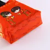 Bolsa de Lienzo para Souvenir de Boda con Impresión por Transferencia de Calor Hecha a Medida Compromiso Eterno Bolsa de Tote de Algodón para Boda Bolsa de Almacenamiento de Gran Capacidad