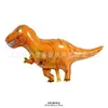 Globos de foil de animales de dibujos animados con temática de dinosaurios para decoraciones de fiestas de cumpleaños infantiles