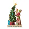 Ornamento de Navidad Grinch Nuevo Transfronterizo 2026 Colgante Plano de Acrílico Monstruo Peludo Verde Adorno para Árbol de Navidad Festivo