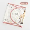 Manta Swaddle Respirável Fina para Bebê Algodão Puro Classe A Sala de Parto Recém-Nascido Fecho de Velcro Silencioso Saco de Dormir Anti-Susto Swaddle