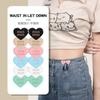 Ajustadores de Jeans, Accesorios para el Cabello para Ceñir la Cintura, Pantalones de Botón Oculto, Cinturón Ajustable para Mujer, Convertible a Cintura Más Pequeña, Botón Invisible