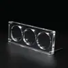 Suporte de Exibição de Acrílico com Grade Quatro-Nove, Insígnia Transparente Espessada, Estrutura de Caixa de Armazenamento para Exibição de Produtos Derivados de Anime