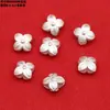 Porta-moedas de Prata Esterlina Folha Fragmentos Irregulares de Prata Argola de Espaçador Pingente Argola Acessórios Fecho de Mola Espaçador DIY Materiais Artesanais