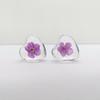 16mm amor narcisos DIY acessórios de joia colar brincos semi-acabado flor de pêssego flor de ameixa tempo