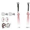 Hamaca de Yoga Aéreo Anillo Accesorios Cuerda Margarita Mano Bloqueo Automático de Montañismo Placa de Fuerza Anillo Giratorio Placa Fija de Acero Inoxidable