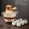 Estufa de Recinto WG6Q Hervidor de Té para el Hogar Tetera para Hervir Té Estufa para Hervir Té Estilo Nuevo Olla para Hervir Té Cocedor de Té Estufa de Asar