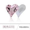 Cristal Coração Pêssego Torto Ponta Diamante Fundo Banhado a Prata Verdadeira Adesivos Nail Art Diamante Decoração de Sapato Acessórios Acessórios Roupa Bagagem Diamante Coração Pêssego Torto