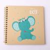 Álbum de fotos de dibujos animados de 6 pulgadas directo de fábrica en espiral este lindo álbum de recortes DIY libro de fotos cuenta de mano para niños se puede personalizar
