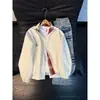 Chaqueta de retazos a cuadros estilo retro transfronteriza americana, nueva colección de otoño, atuendo de pareja de alta gama, prenda exterior de corte limpio, marca de moda