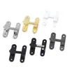 Pestillo de Puerta, Hebilla de Cerradura de Puerta sin Perforación, Hebilla de Puerta de Habitación, Cerradura Simple para Puerta de Baño y WC, Cerradura para Puerta Corredera