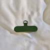 Cordón para teléfono móvil con clip antipérdida, tarjeta fija, resistente y duradero, adhesivo trasero de plástico de color para mujeres y hombres, bandolera universal.