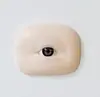 Artista de Cílios Prática Cílios Postiços Molde de Olho 5D Silicone Macio Sobrancelha Módulo de Prática Tatuagem para Iniciantes