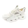 Sapatos de malha leves e respiráveis para atividades ao ar livre, amortecimento leve, tênis de cano baixo, moda masculina de nicho, versáteis, tênis de pai