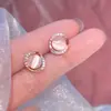Pendientes de Plata de Ley S999 Ojo de Gato Tremella para Mujer 2026 Nuevo Estilo Caliente Adornos para Orejas de Piedra Ojo de Gato Círculo Elegante Pendientes Exquisitos