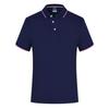 Lapela camisa polo imprimir logotipo verão manga curta atividade roupas impressão nova publicidade camisa t-shirt macacão atacado