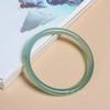 Venta al por mayor del fabricante Pulsera de Ágata Calcedonia Natural Grado Alto de Hielo Brazalete de Jade Joyería de Regalo Suministro para Transmisión en Vivo Cerámica de Jade Transparente como el Hielo