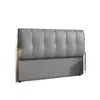 Respaldo Suave Acolchado para Cama con Marco de Madera Maciza, Modelo Nuevo 2026, Panel Trasero Separado, Lujo Ligero, Diseño Moderno Simple, de Pie, Hecho a Medida