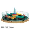Silla giratoria exterior para niños de jardín de infantes, carrusel eléctrico grande de fibra de vidrio, camión de madera, caballo de madera, equipo de parque de atracciones