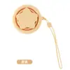 Taza Plegable de Silicona Mini Portátil Ligera para Uso al Aire Libre, Taza Portátil Linda con Cordón y Anillo de Plástico
