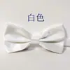 Gancho de Metal para Casamento Camada Dupla Cor Pura Gravata Borboleta Adulto Noivo Casamento Unissex Versátil Formal Estilo Coreano Laço