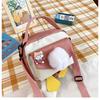 Bolsa de lona japonesa fofa 2020 nova pequena fresca bolsa mensageiro feminina estilo coreano ins2021 bolsa de ombro de estudante