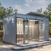 Shenyang Fábrica Villa Área de Contenedores Planificación Baño Público Ecológico Oficina de Ventas Estilo Industrial