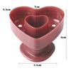 Molde de donut grosso grande molde de bolo oco molde de prensagem de pão molde de impressão de saco de abacaxi flor de amor ferramenta redonda